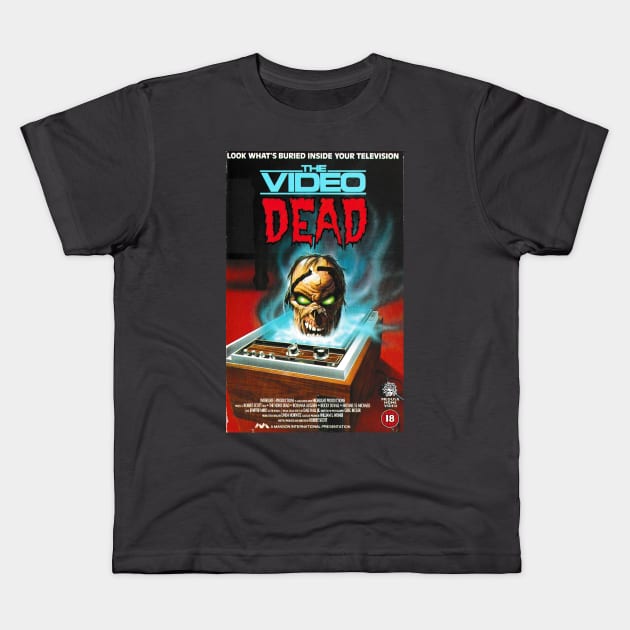 The Video Dead Kids T-Shirt by VHS Retro T-Shirts